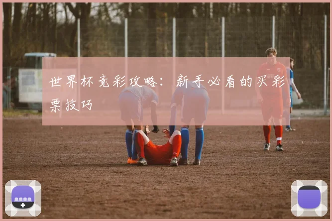 世界杯竞彩攻略：新手必看的买彩票技巧